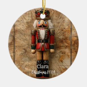 Nutcracker Personalised Christmas Ornament