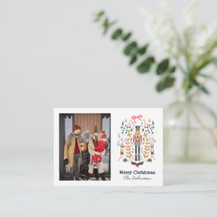 Nutcracker Photo Christmas Holiday Card