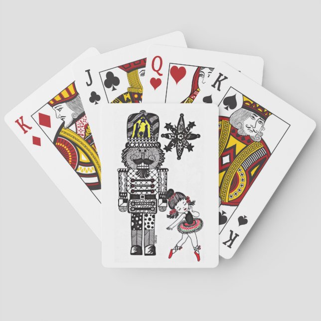 Nutcracker Playing Cards (Back)