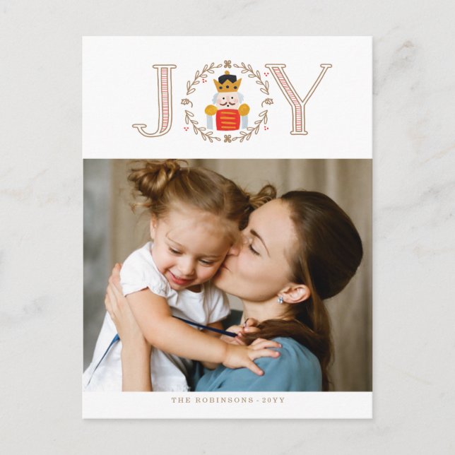 Nutcracker Prince Holiday Photo (Front)