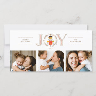 Nutcracker Prince Holiday Photo Card