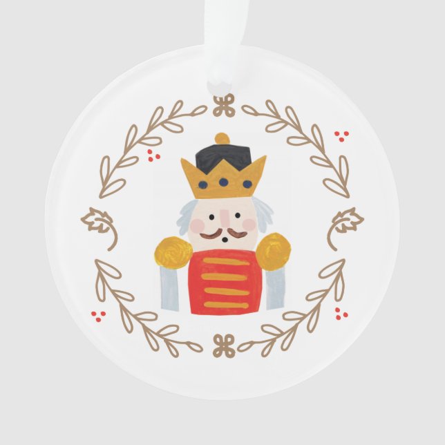 Nutcracker Prince Ornament (Front)
