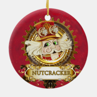 Nutcracker Retold  Round Ceramic Ornament