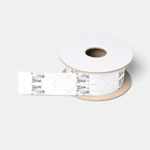 Nutcracker Ribbon Ballet Christmas Gift Wrap Satin Ribbon