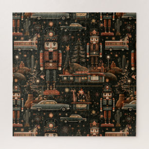 Nutcracker Route 66 Christmas Challenge Jigsaw Puzzle