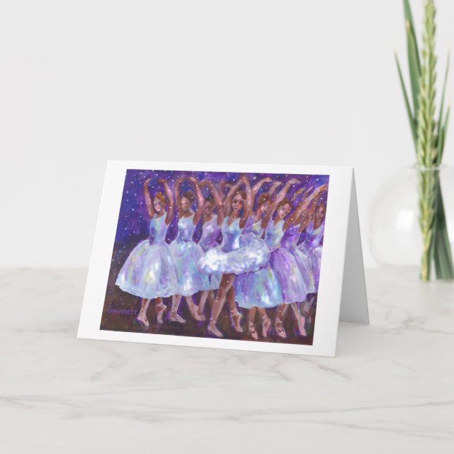 Nutcracker Snow Queen Card (Front)