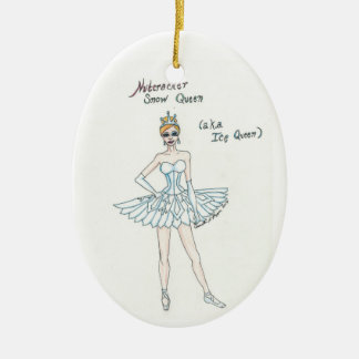 Nutcracker Snow Queen Ornament