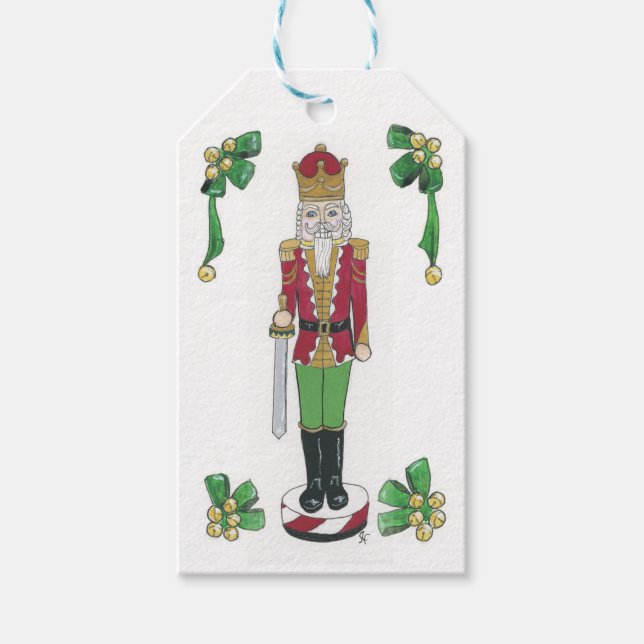 Nutcracker Soldier Gift Tags (Front)