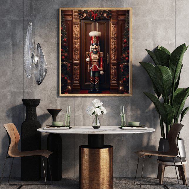 nutcracker soldier guarding the entrance poster (Creator Uploaded)