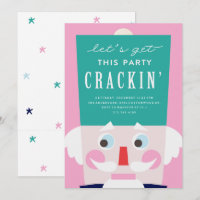 Nutcracker Soldier Holiday Party Invitation