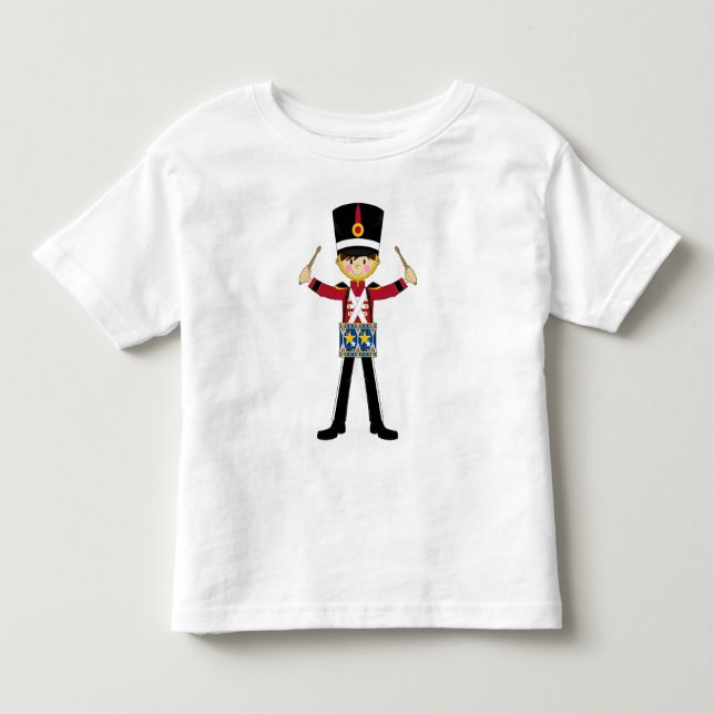 Nutcracker Soldier Playing Drums Tee (Front)