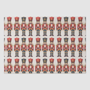 Nutcracker Soldiers Christmas Tissue Paper