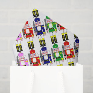 Nutcracker Soldiers Christmas Tissue Paper