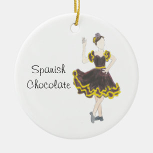 Nutcracker Spanish Chocolate Keepsake Ornament