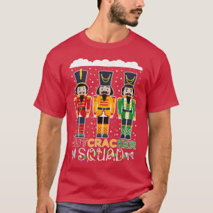 Nutcracker Squad Ballet Dance Christmas Xmas Light T-Shirt