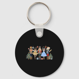Nutcracker Squad Ballet Dance Matching Family Chri Key Ring
