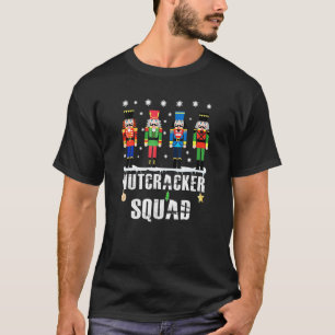 Nutcracker Squad Ballet Dance Matching Family Chri T-Shirt
