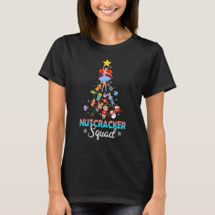 Nutcracker Squad Ballet Dance Matching Family Chri T-Shirt