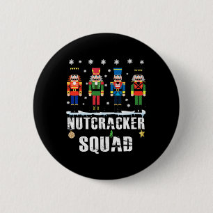 Nutcracker Squad Byllet Dance Matching Family Chri 6 Cm Round Badge