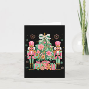 Nutcracker Squad Christmas Tree Ballet Dance Women Card