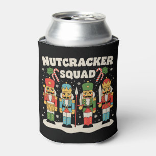 Nutcracker Squad Christmas Xmas Holiday Season Can Cooler