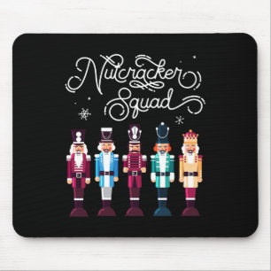 Nutcracker Squad Holiday Christmas Boy Girls Women Mouse Mat