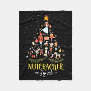 Nutcracker Squad In My Nutcracker Era Christmas Tr Fleece Blanket