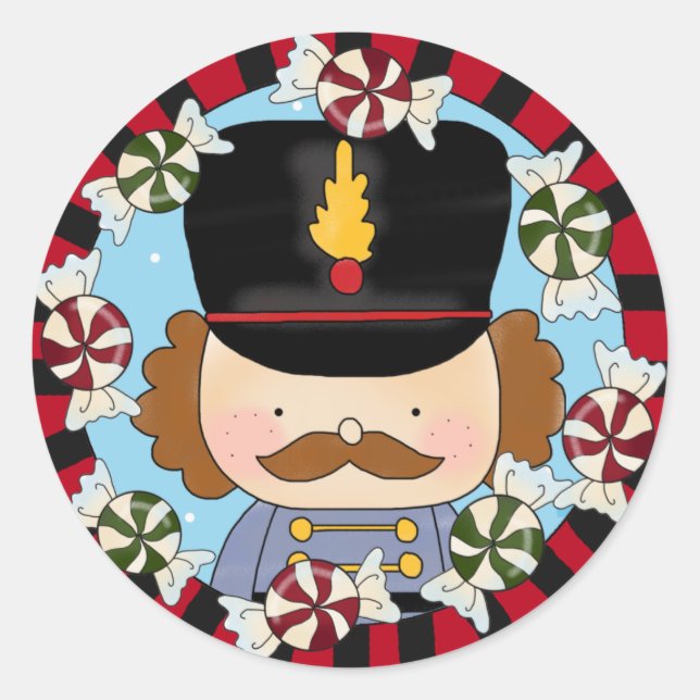 Nutcracker Stickers (Front)