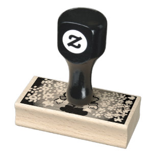 Nutcracker style Christmas Rubber Stamp