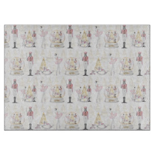 Nutcracker Suite Ballerina Soldier Cutting Board