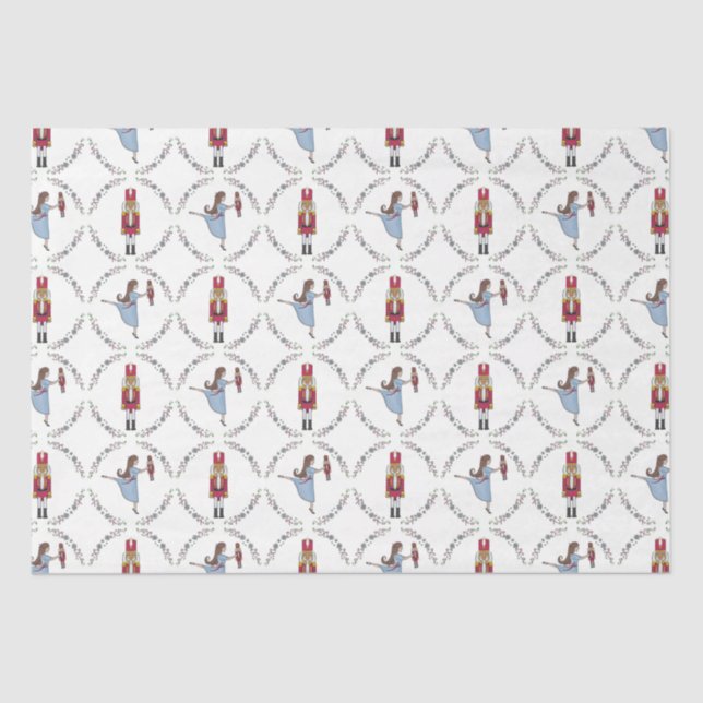 Nutcracker Suite Ballet Classic Christmas Tissue Paper (Front)