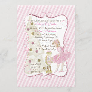Nutcracker Suite Invitation