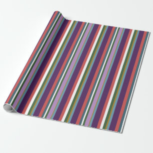 Nutcracker Sweet Stripe Wrapping Paper