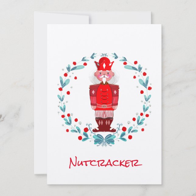 NutCracker T-Shirt Key Ring Classic Round Sticker  Invitation (Front)