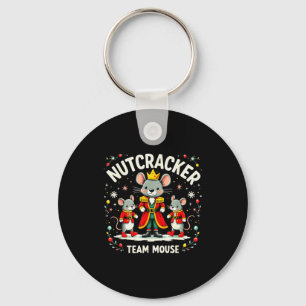 Nutcracker Team Mouse Christmas Ballet Gift Merry Key Ring