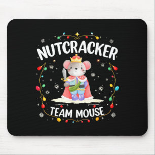 Nutcracker Team Mouse Christmas Dance Ballet Merry Mouse Mat