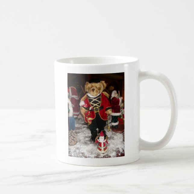 Nutcracker Teddy Bear Christmas Collection Coffee Mug (Right)