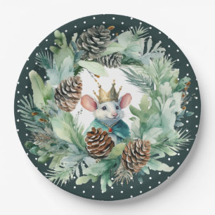 Nutcracker themed Christmas Birthday Paper Plate