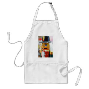 Nutcracker Toy Cute Colourful Design Christmas Art Standard Apron