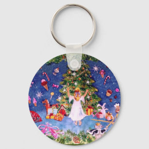Nutcracker Tree Key Ring