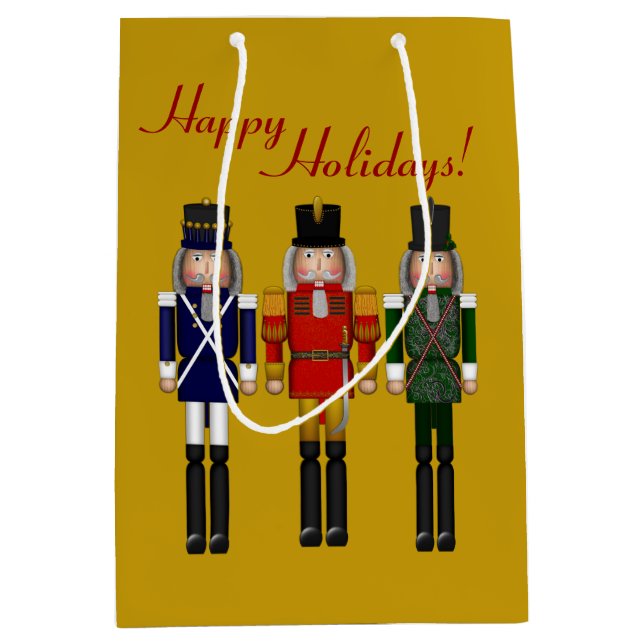 Nutcracker Trio-Gold-GIFT BAG M (Front)