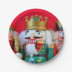Nutcracker trio paper plate