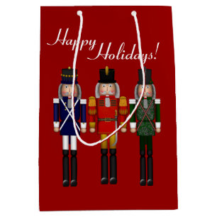 Nutcracker Trio-Red-GIFT BAG M