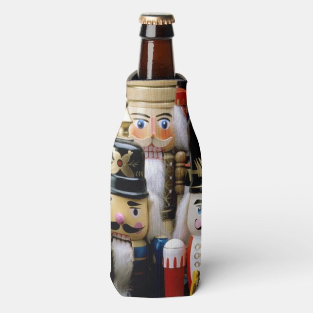 Nutcracker Troop Bottle Cooler (Bottle Front)