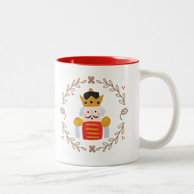 Nutcracker Two-Tone Coffee Mug (Right)