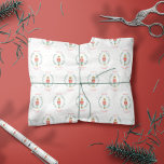 Nutcracker watercolor botanical cute Christmas son Wrapping Paper<br><div class="desc">Nutcracker watercolor botanical cute Christmas festive holiday gift wrap. Personalised,  ideal for son ,  daughter,  grandson,  grandaughter.</div>