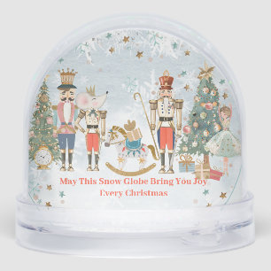 Nutcracker Whimsical Ballerina Christmas kids Snowglobe