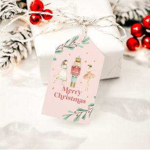 Nutcracker Winter Ballet Christmas Gift Tags