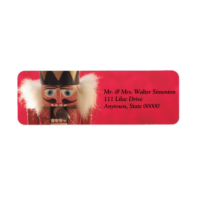 Nutcracker with acorn Christmas (Front)