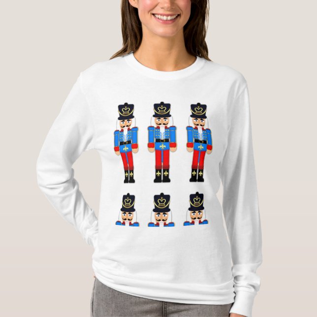 Nutcracker Women's Hanes Nano Long Sleeve T-Shirt (Front)